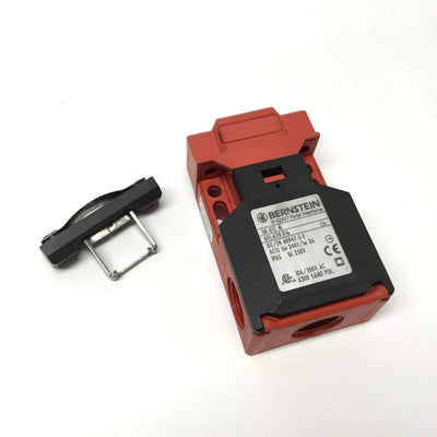Used Bernstein SK-U1Z M Door Safety Interlock Switch 500VAC 10A, 1NO-1NC w/ Key