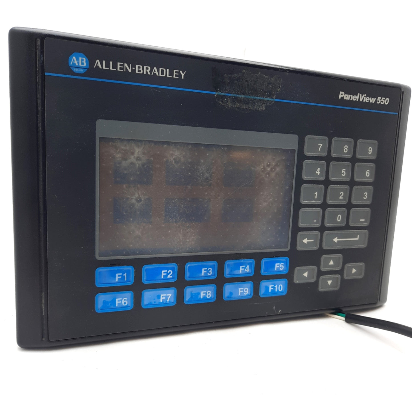 Used Allen Bradley 2711-B5A2 PanelView 550 Series B Rev D FRN 1.07