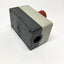 Used Moeller M22-I2 Pushbutton Station w/E-Stop Push-Pull, Green Start Switch 3NO-1NC