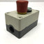 Used Moeller M22-I2 Pushbutton Station w/E-Stop Push-Pull, Green Start Switch 3NO-1NC
