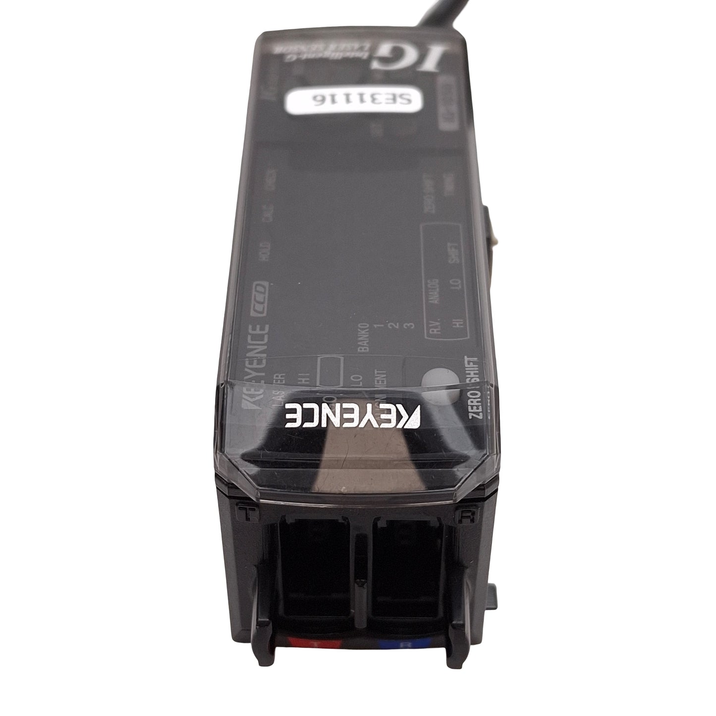 Used Keyence IG-1050 Laser Micrometer Amplifier Unit, 5-Digit Display Red/Green 30VDC