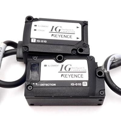 Used Keyence IG-010 Multi-Purpose CCD Laser Micrometer Sensor Head, 10mm Range