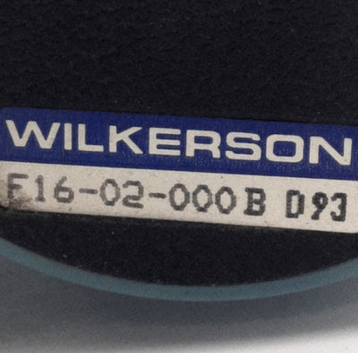 Used Wilkerson F16-02-000B Particulate Filter 1/4" NPT 150psi Max Inlet, 63 SCFM Flow