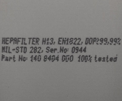 New Nilfisk-ALTO 140 8404 000 Hepa Filter for GD 2000/GDP2000/HDS 2000 Vaccums