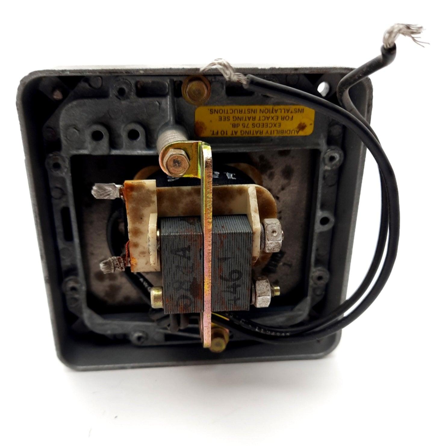 Used Federal 350-120-30 Vibration Horn 120VAC, 0.18A, 100-110dBa NEMA 4X/12