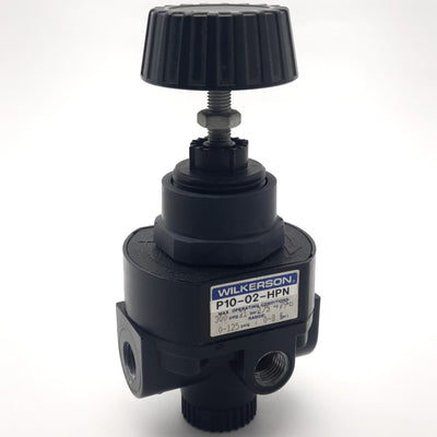 Used Wilkerson P10-02-HPN Pneumatic Regulator, 0-125psi Out, 300psi Max, 1/4" NPT