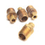Used Lot of 4 Parker 68CA-4-8 Male Compression Connector 1/4" Tube to 1/2" NPT