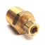 Used Lot of 4 Parker 68CA-4-8 Male Compression Connector 1/4" Tube to 1/2" NPT