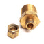 Used Lot of 4 Parker 68CA-4-8 Male Compression Connector 1/4" Tube to 1/2" NPT