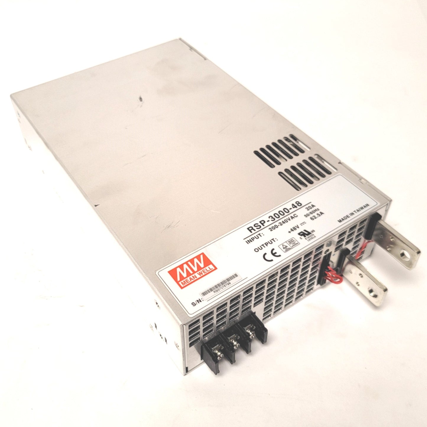New – Open box Mean Well RSP-3000-48 Switch Mode Power Supply In: 200-240VAC Out: 48VDC 62.5A