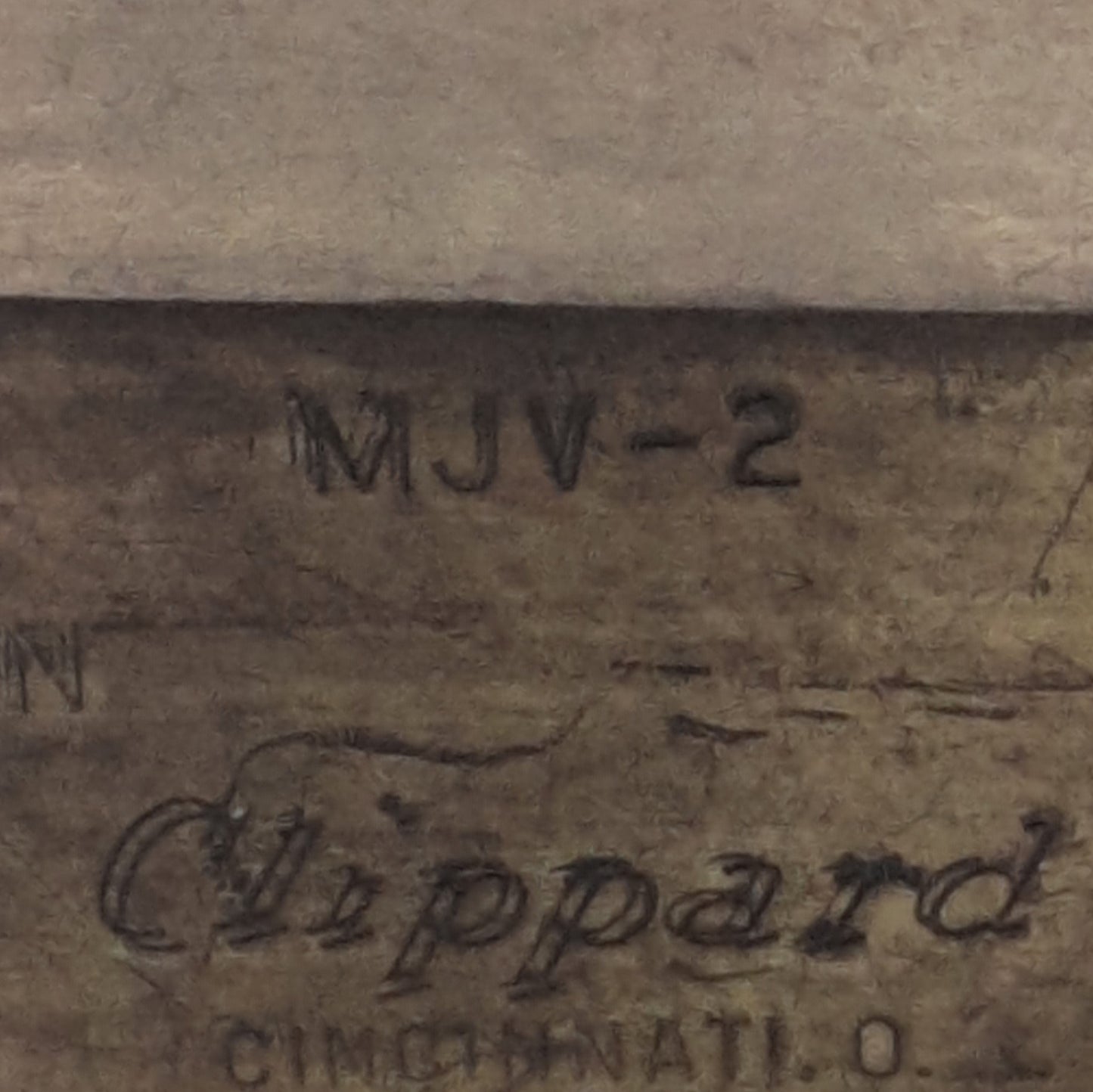 Used Lot of 2 Clippard MJV-2 Stem Valves, 2-Way, 1/8" NPT Normally Closed, 300psig In