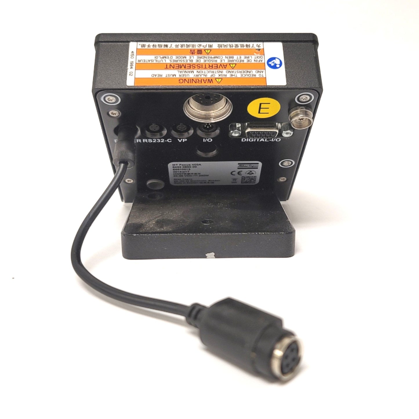 Used Atlas Copco MT Focus 400A Screwdriver Controller 24-36VDC, 0.5cNm-250cNm