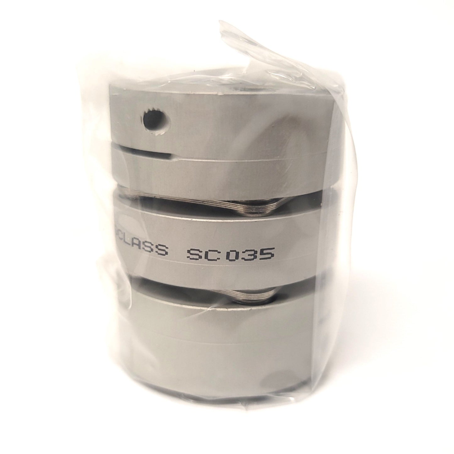 New Zero Max SC035R-008-008 ServoClass Double Flex Motor Coupling, 0.5" to 0.5"