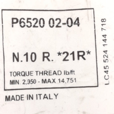 New – Open box Lot of 6 Camozzi P6520 02-04 Pro-Fit Male Swivel Elbow, 1/8" P2C to 1/4" NPT