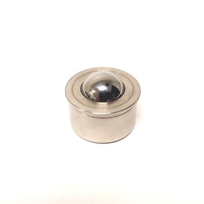 New Misumi BCHA24 Press Fit Ball Transfer 26mm OD, 24mm Shaft, 343N Capacity