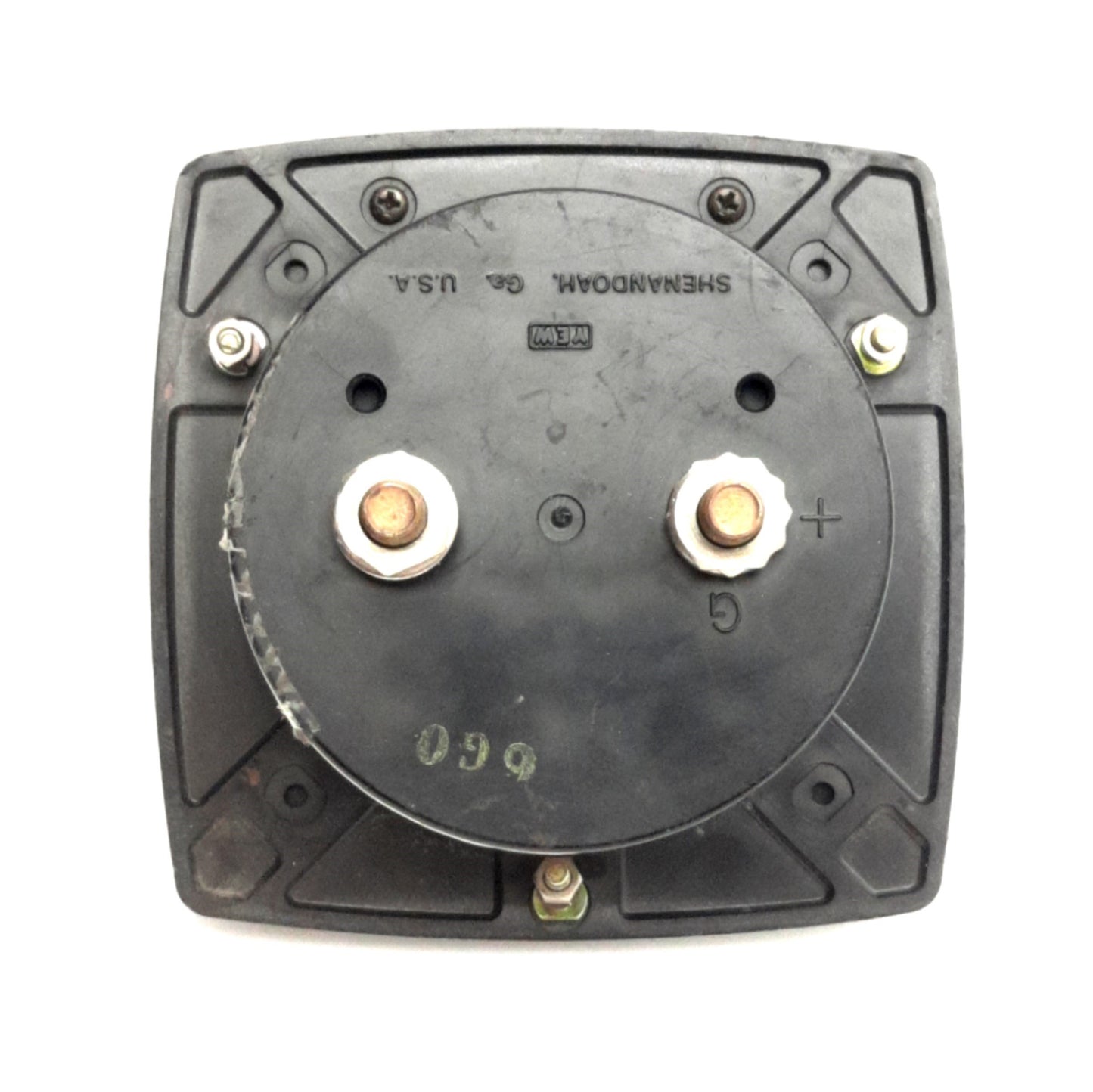 Used Process Measurement Co 250340LSBP Current Panel Meter, 3.5" Face, 0-75 Amps AC