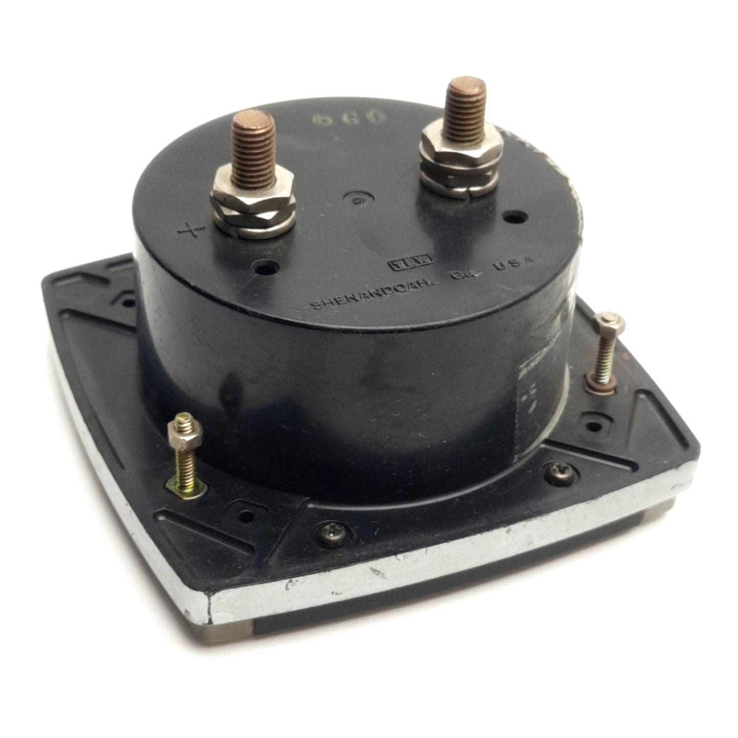 Used Process Measurement Co 250340LSBP Current Panel Meter, 3.5" Face, 0-75 Amps AC