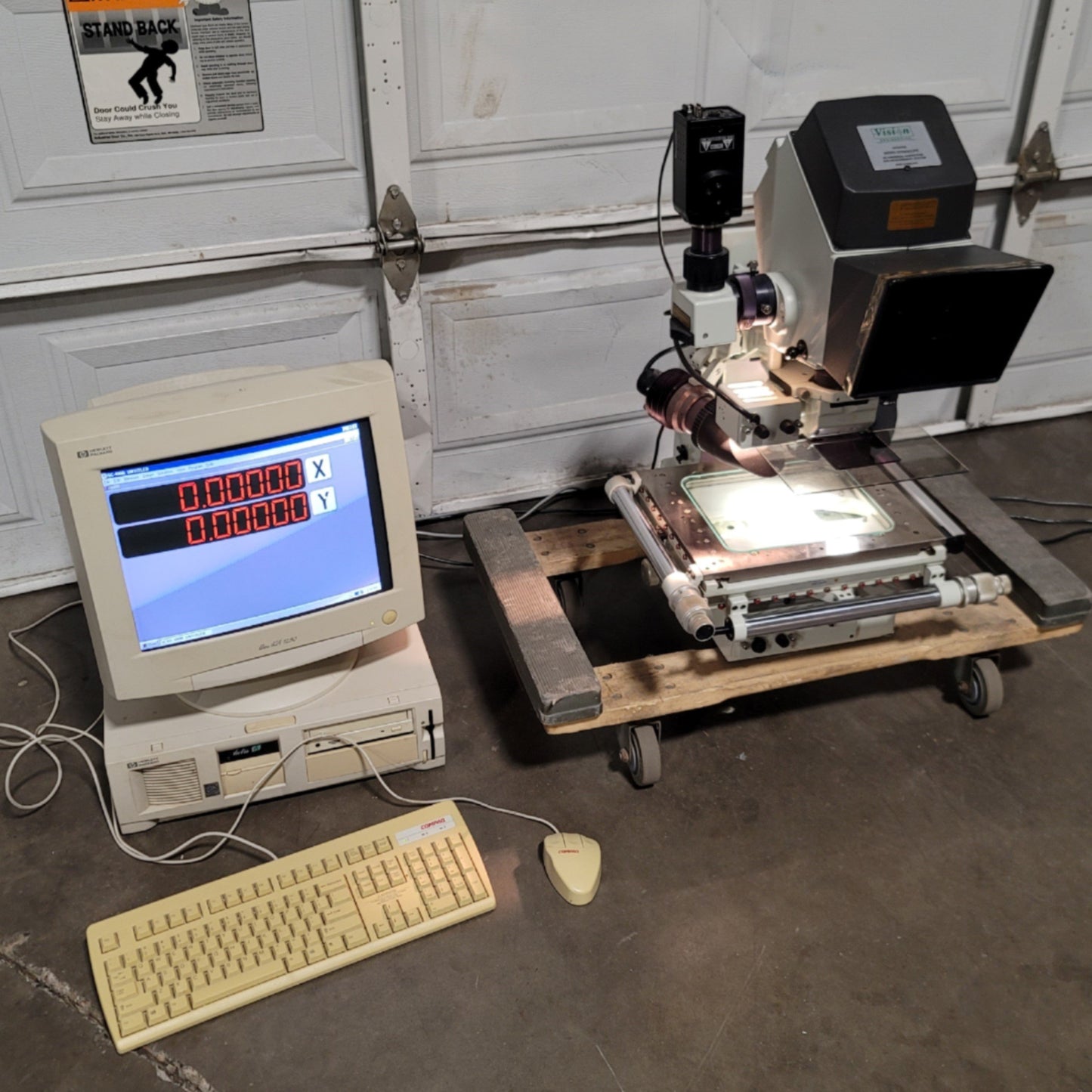 Used Vision Engineering Micro Dynascope 5E Measurement & Inspection System W/ QC4000