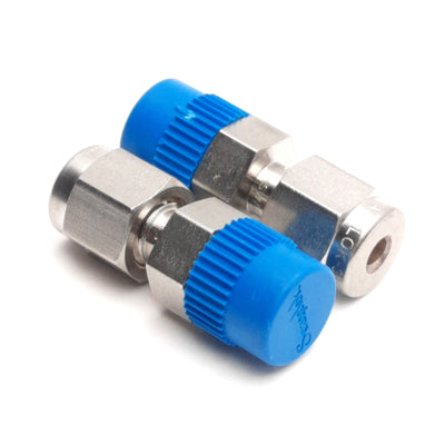 New – Open box Lot of 2 Swagelok SS-200-1-2 Male Connectors, 1/8" NPT Male to 1/8" Tube