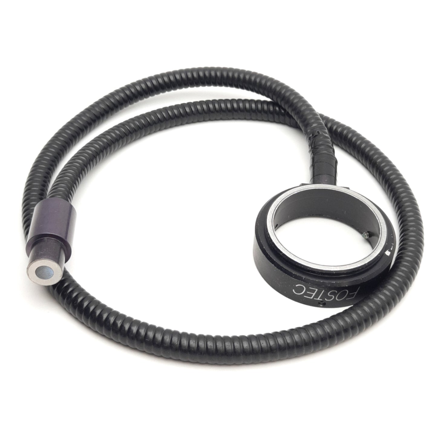 Used Fostec Schott A08630 Midi Fiber Optic Ring Light Guide 38-53mm Objective, *Tape*