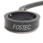 Used Fostec Schott A08630 Midi Fiber Optic Ring Light Guide 38-53mm Objective, *Tape*