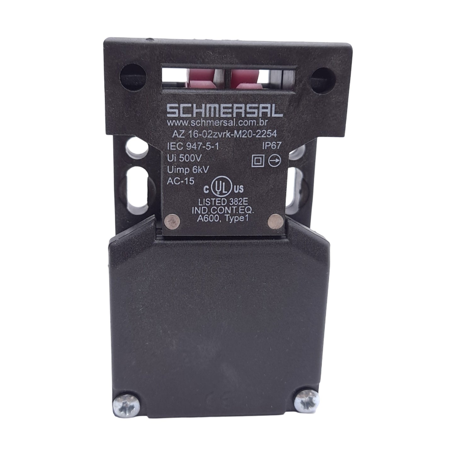 Used Schmersal AZ 16-02ZVRK-M20-2254 Safety Interlock Switch 3x M20 x 1,5 Cable Entry