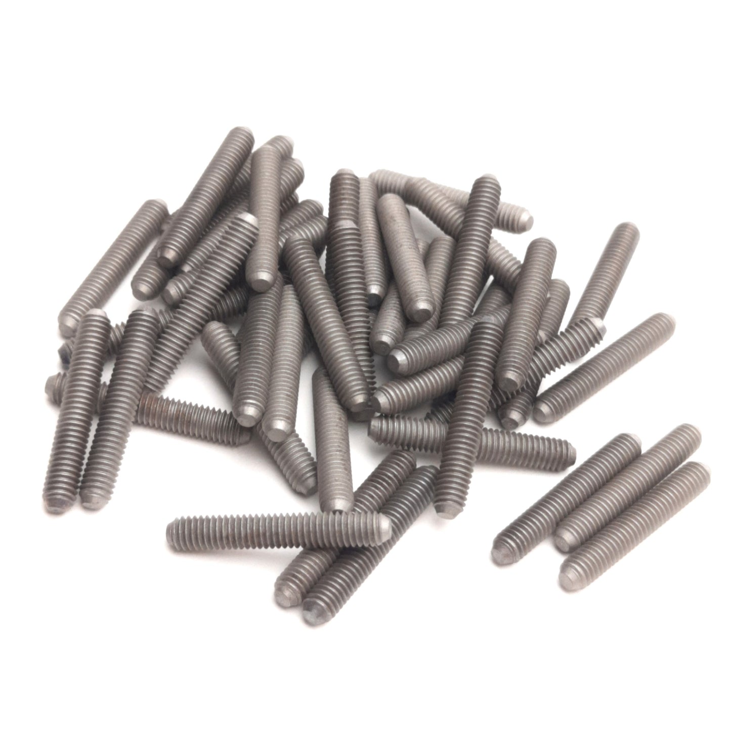 Used Lot of 50 Threaded Fastening Stud / Screw / Bolt, M4 x 0.7 x 25mm Length