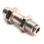Used Lot of 6 Alkon AQ82-P-4 Push-In SS Bulkhead Union Fitting, 1/4" Tube, 1/2-20