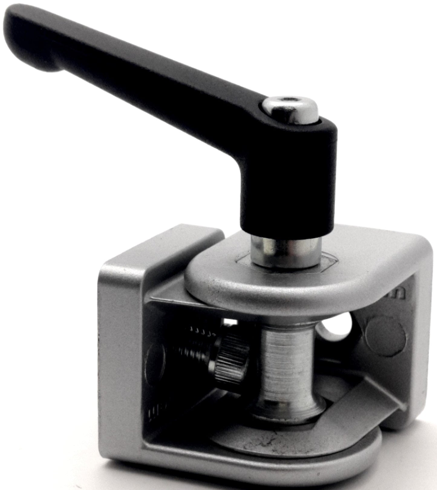 Used Item 0.0.406.37 Heavy Duty Hinge w/ Handle, 40x40mm, 180°, 2x M8 Joint Screws