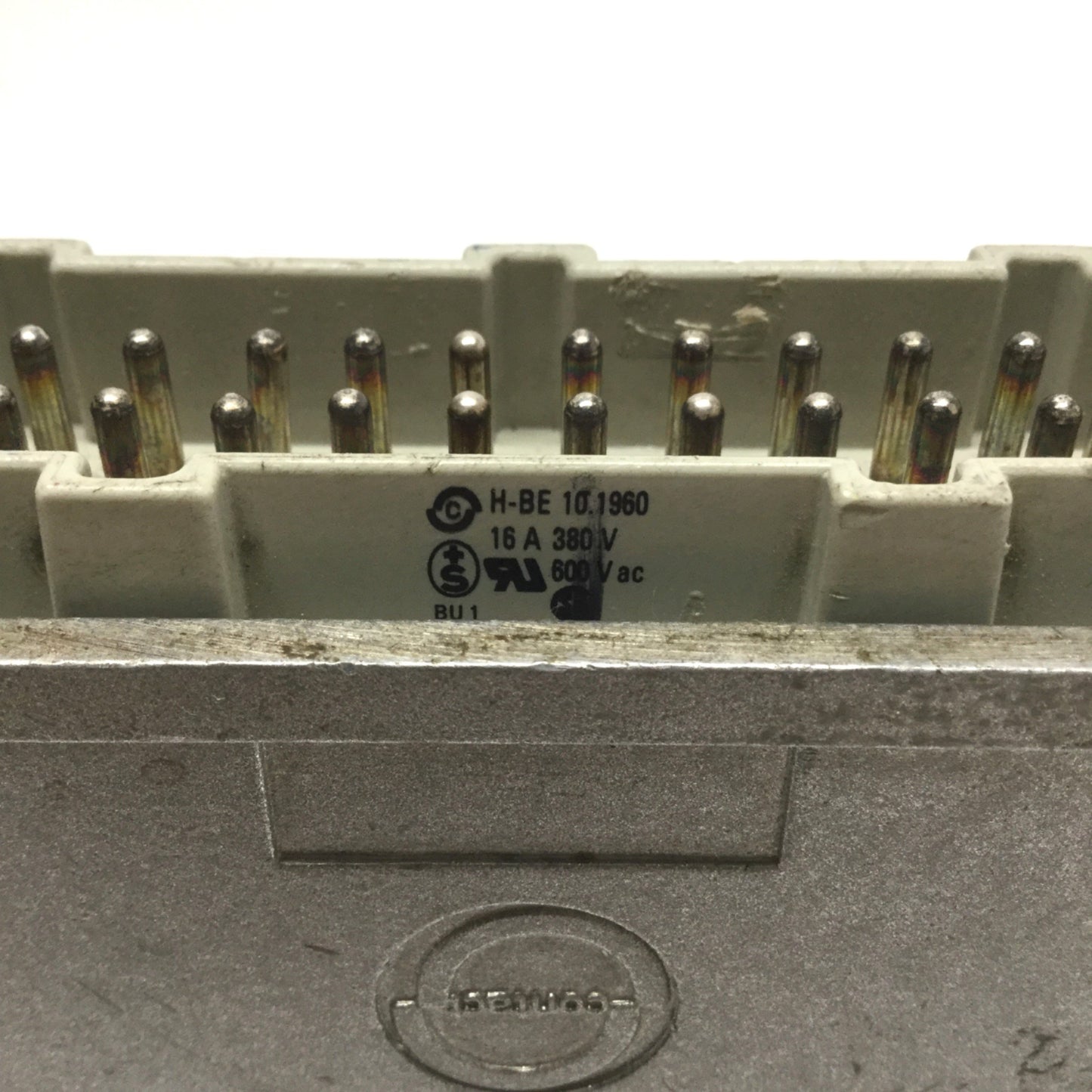 Used Lapp Epic Contact H-B24T HDC Connector and Housing 24-Pin+PE, Male, 500V 16A