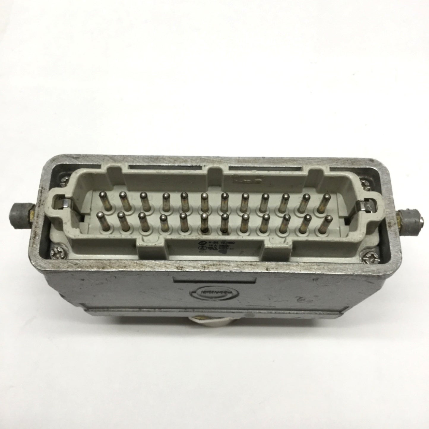 Used Lapp Epic Contact H-B24T HDC Connector and Housing 24-Pin+PE, Male, 500V 16A