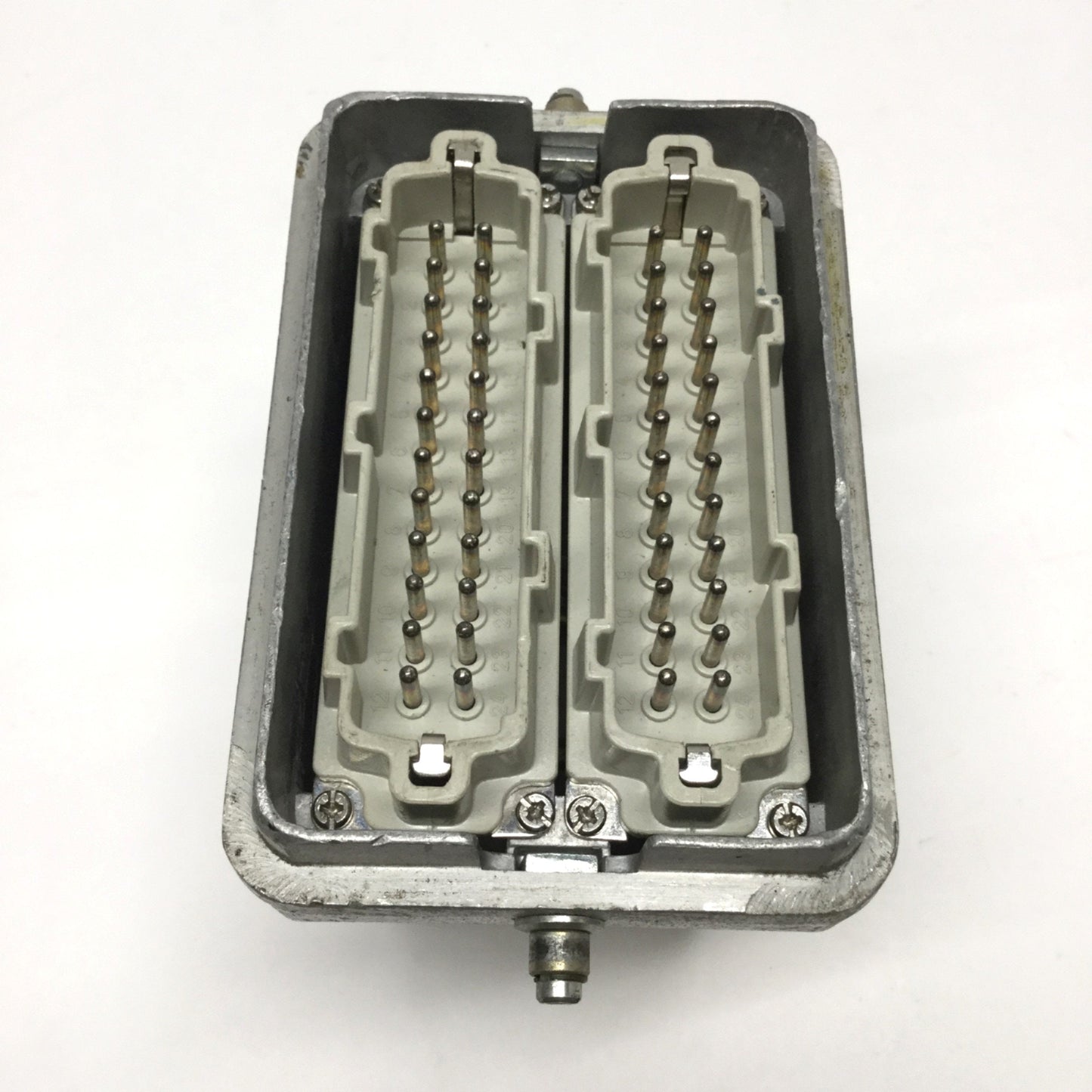 Used Lapp Epic H-BE 10.1560 HDC Connectors and Hood 48-Pin+PE, Male, 500V 16A