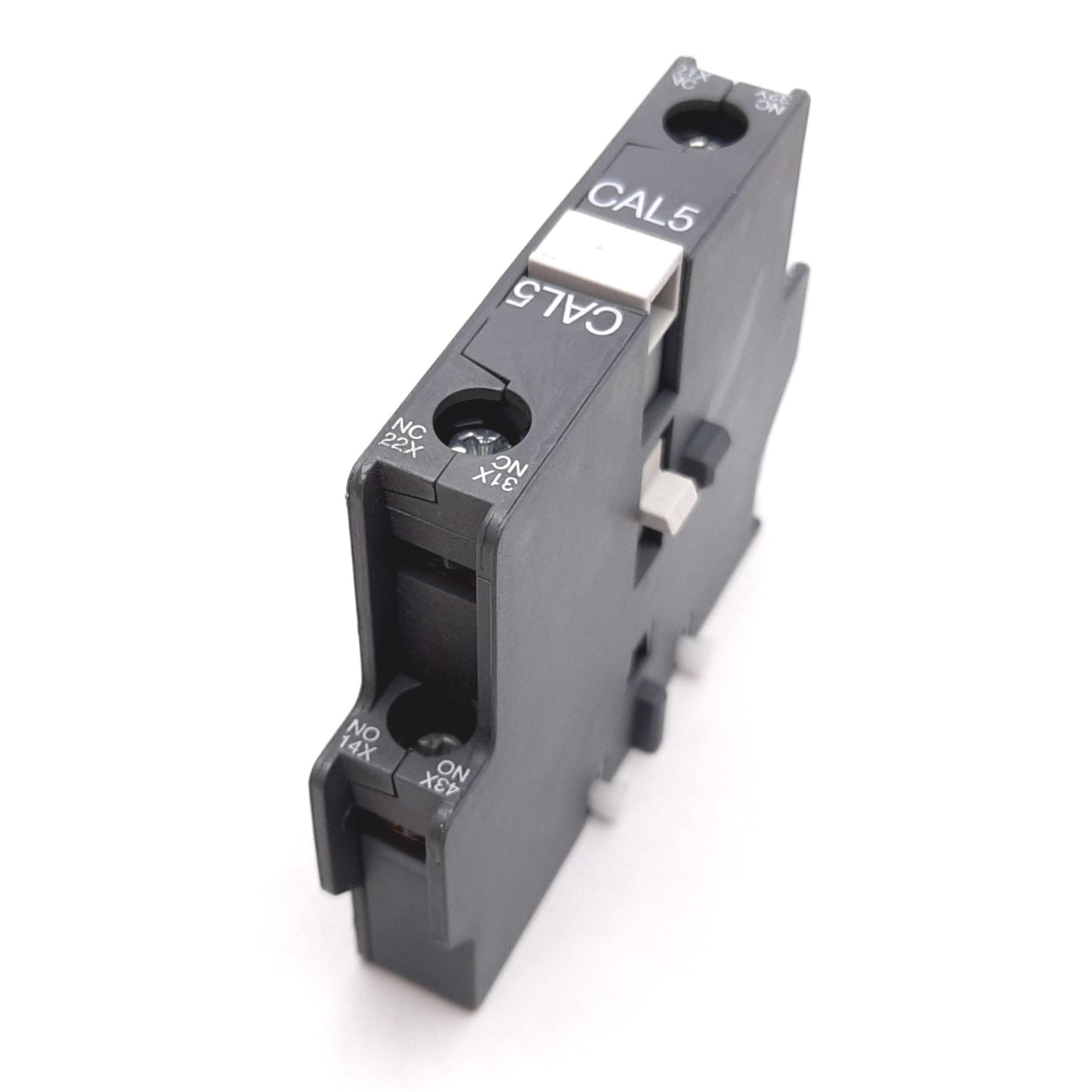 Used ABB CAL5-11 Auxiliary Contact Block, Side Mount, 2-Pole 1x N/O 1x N/C, 16A 690V