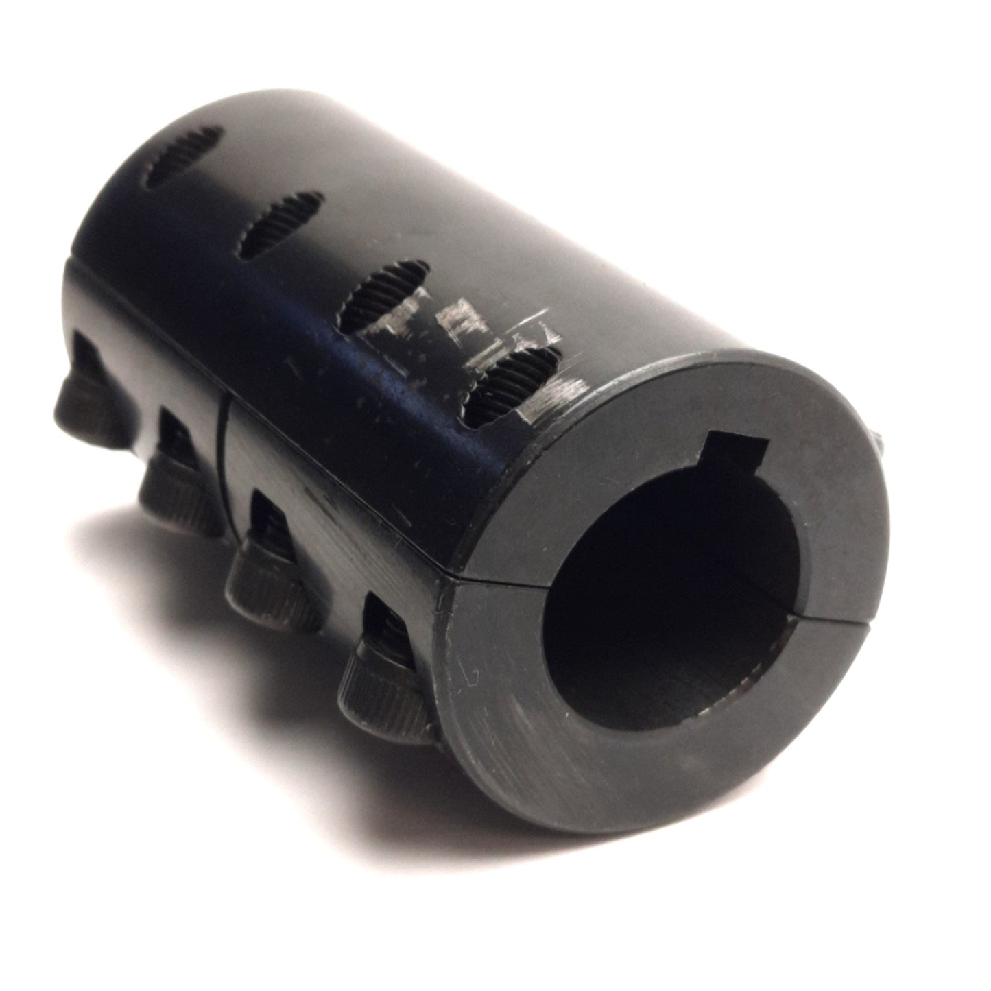 Used Ruland SPC-16-12-F Two-Piece Shaft Coupling 1" x 3/4" Bore, 1-3/4" OD, 3" Length