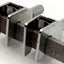 Used Phoenix Contact NLS-CU 3/10 Conductor Rail, 2x AB/SS Brackets, 7x SK14, 2x SK8