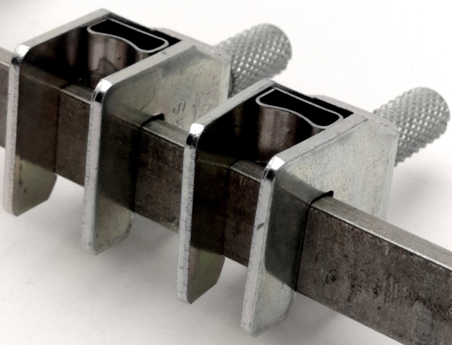 Used Phoenix Contact NLS-CU 3/10 Conductor Rail, 2x AB/SS Brackets, 7x SK14, 2x SK8