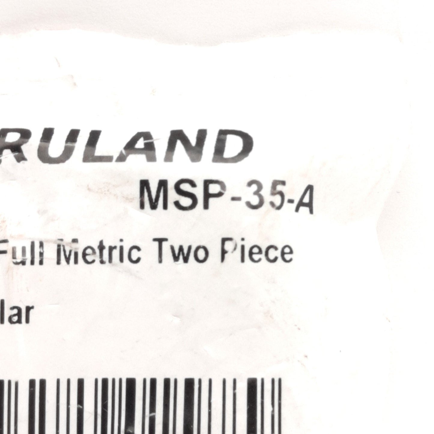 New Ruland MSP-35-A Two-Piece Shaft Collar, 35mm Bore, 57mm OD, 15mm Width