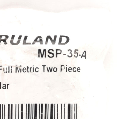 New Ruland MSP-35-A Two-Piece Shaft Collar, 35mm Bore, 57mm OD, 15mm Width