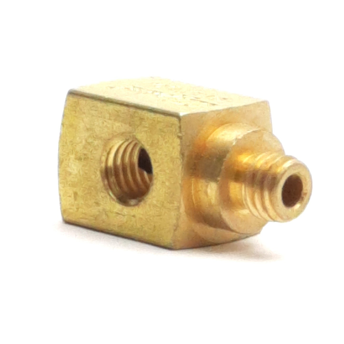 Used Lot of 10 Clippard 15002-3 Pneumatic Tee Fitting, "T" Porting, 10-32 Thread
