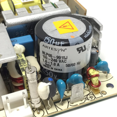 Used Artesyn NLP65-9915J Switching Power Supply Converter 85-264VAC In, 15VDC 65W Out