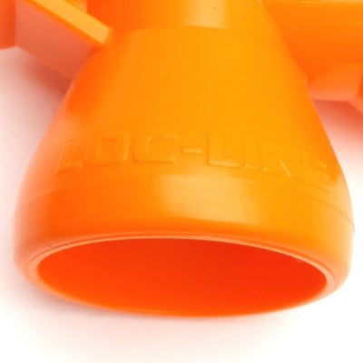 New – Open box Lot of 4 Loc-Line 51825 / 59875 Tee Fitting, 1/2", Up to 75 Psi, 478 Gal/Hr