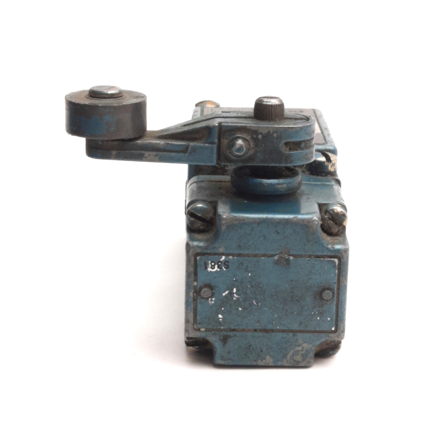 Used Eaton Cutler Hammer E50SA Limit Switch w/ Lever, 1NO/NC, 12VAC 10A / 125VDC 1A