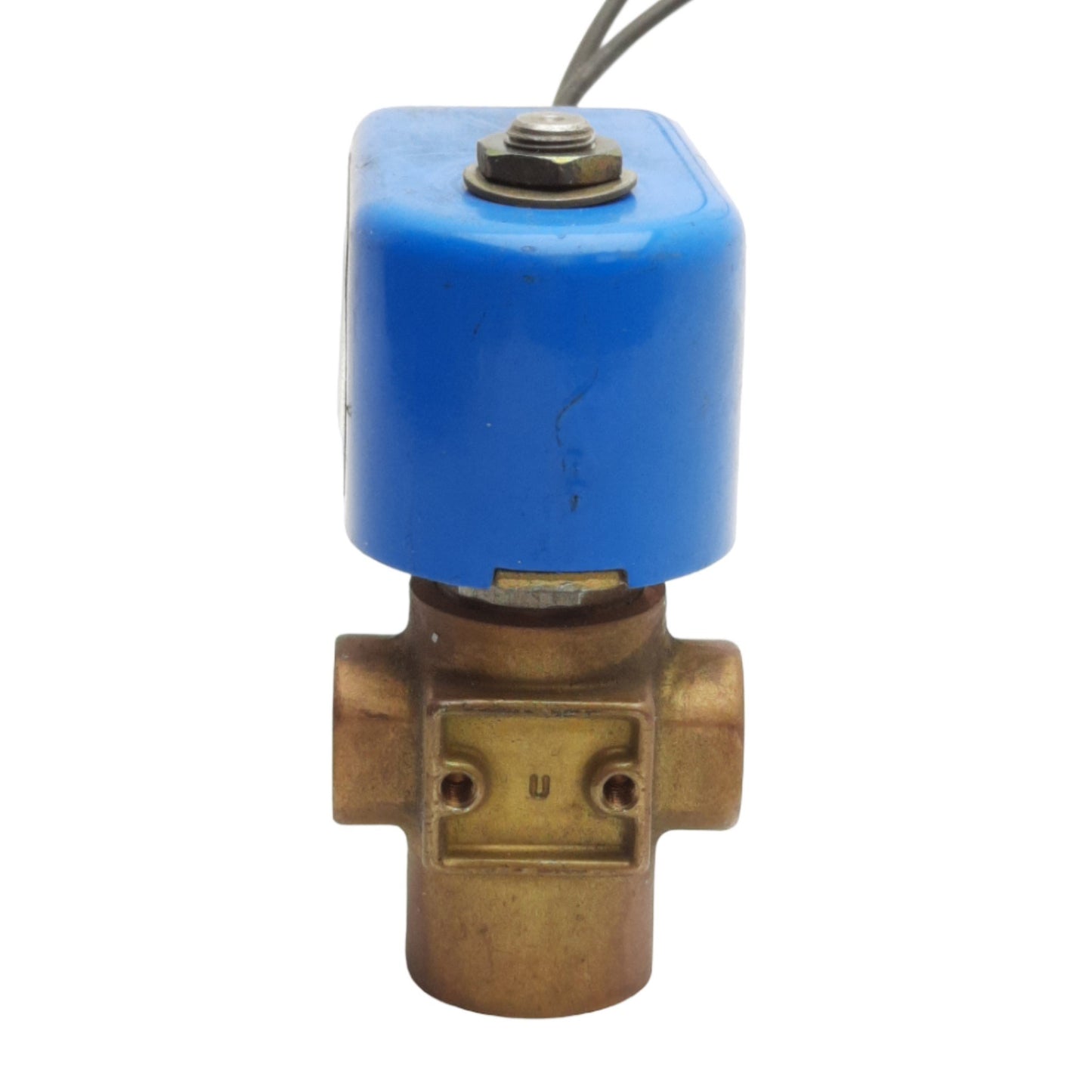 Used Honeywell 714N1A1AN Skinner Solenoid Valve 1/4" NPT, 150 Psi, 120V AC Coil