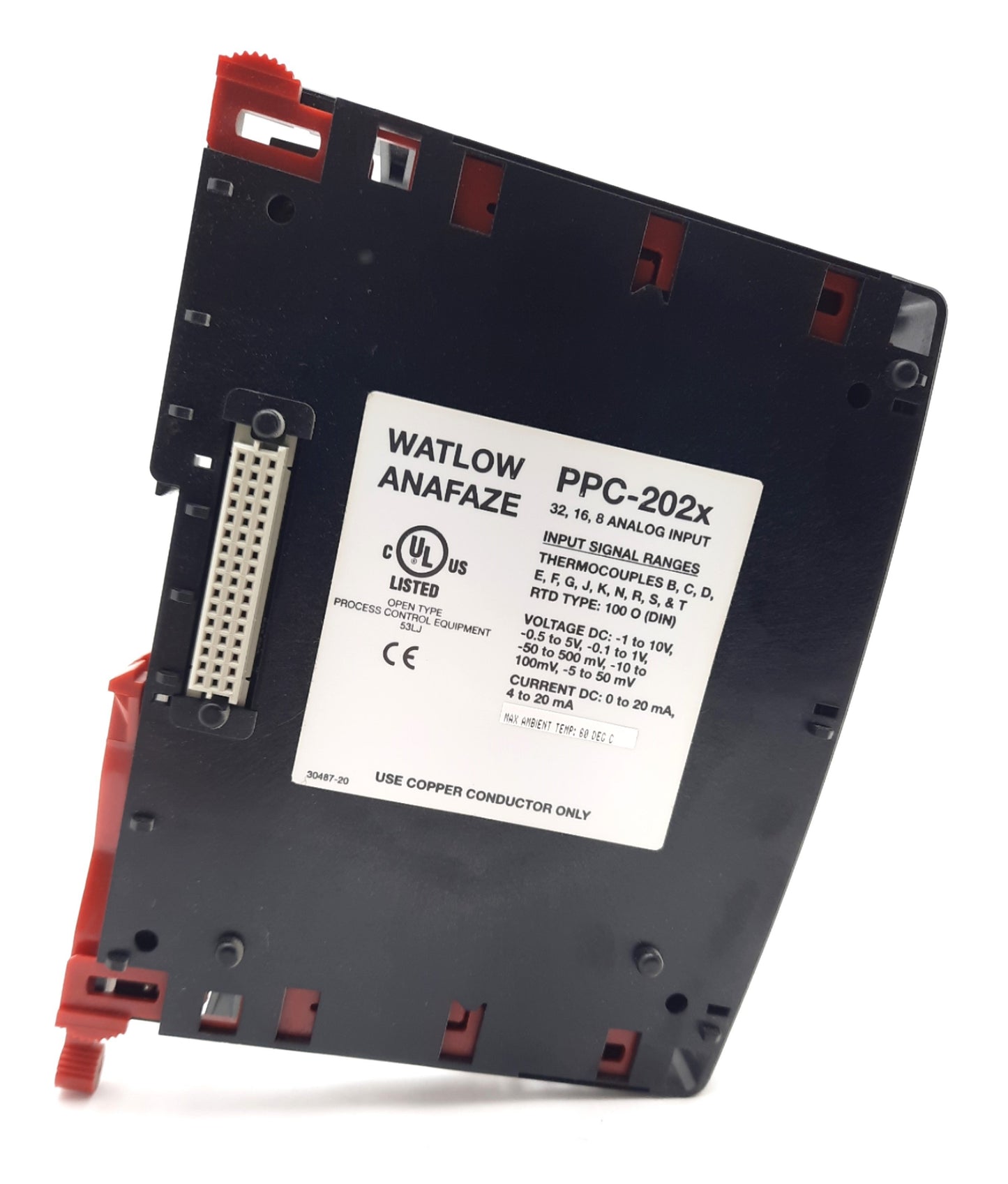 Used Watlow PPC-2025-1 16 Analog In High Isolation Module -1-10VDC 0-20mA