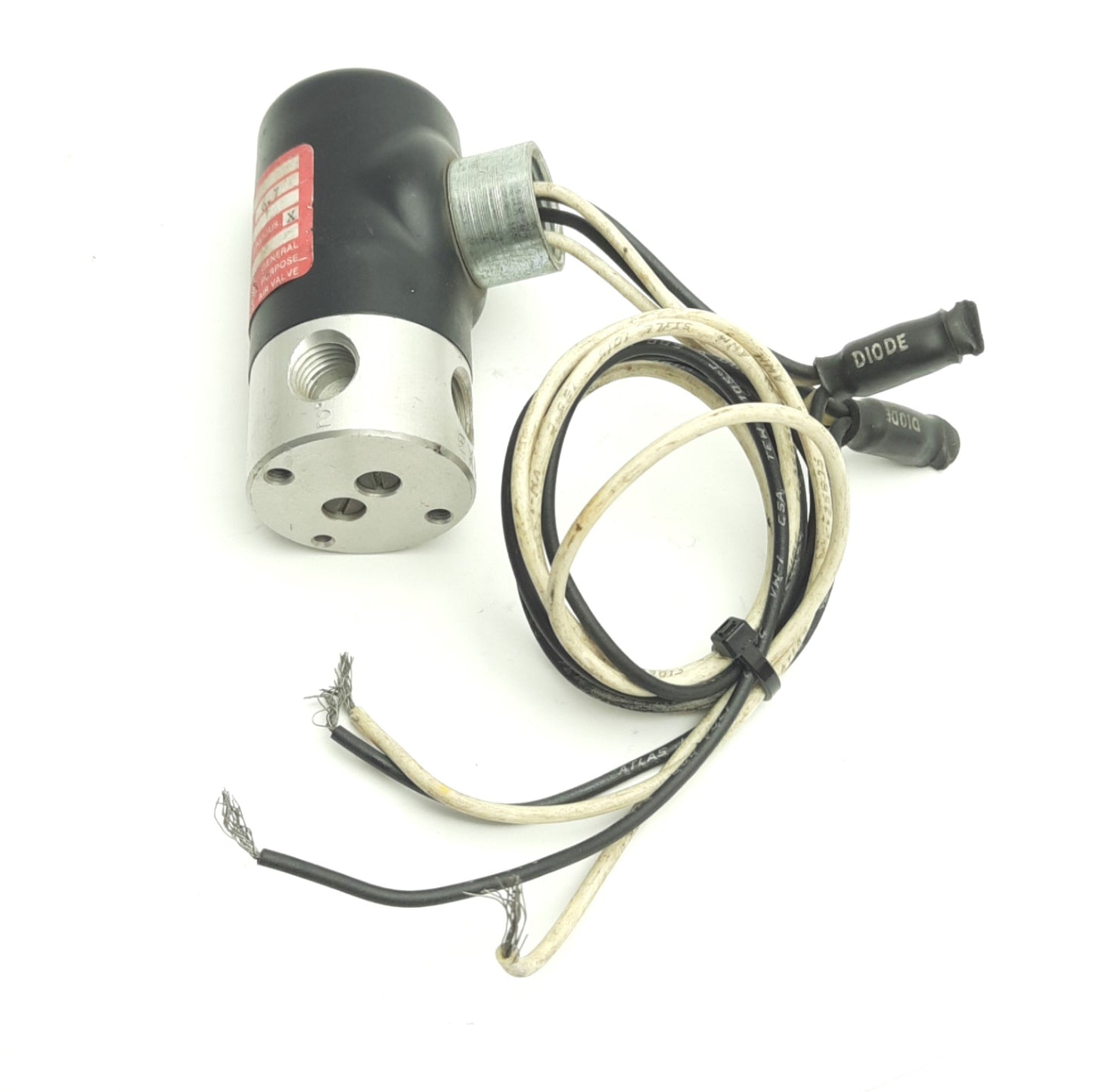 Used Humphrey 062-4E2-21 Tyna-Myte Solenoid Valve, 30-125 Psi, 1/4" NPT, 24V AC Coil