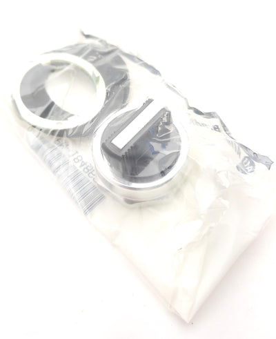 New Allen Bradley 800T-H5A Selector Switch 2-Position Rotary Knob, Spring Return