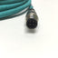 Used Allen Bradley 1585D-M4TBDM-5 Cordset Ethernet Cable M12 4-Pin D-Code Straight 5m