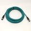 Used Allen Bradley 1585D-M4TBDM-5 Cordset Ethernet Cable M12 4-Pin D-Code Straight 5m