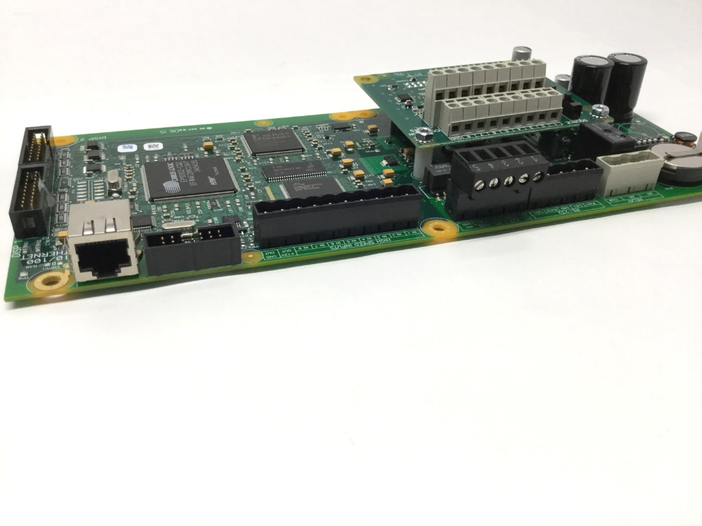 Used Logic Systems 92-0383 Machine Control Board PCB w/ Expansion Input Module