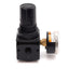 Used Watts R35-02C Pressure Regulator, 0-125psi, 1/4" NPT, With 200psi Pressure Gauge